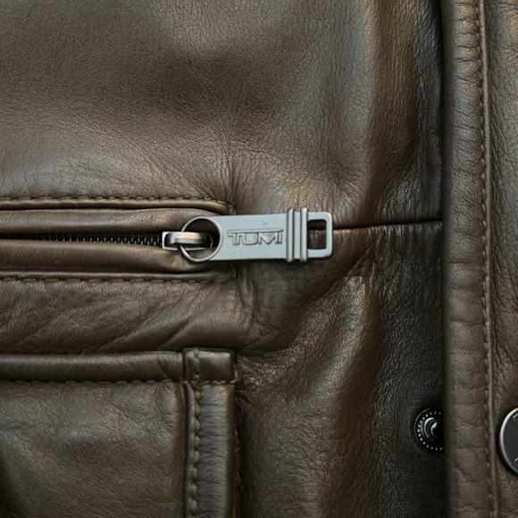 Tumi Leather Jacket - Picture 3 of 5